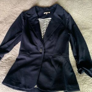Navy blue blazer
